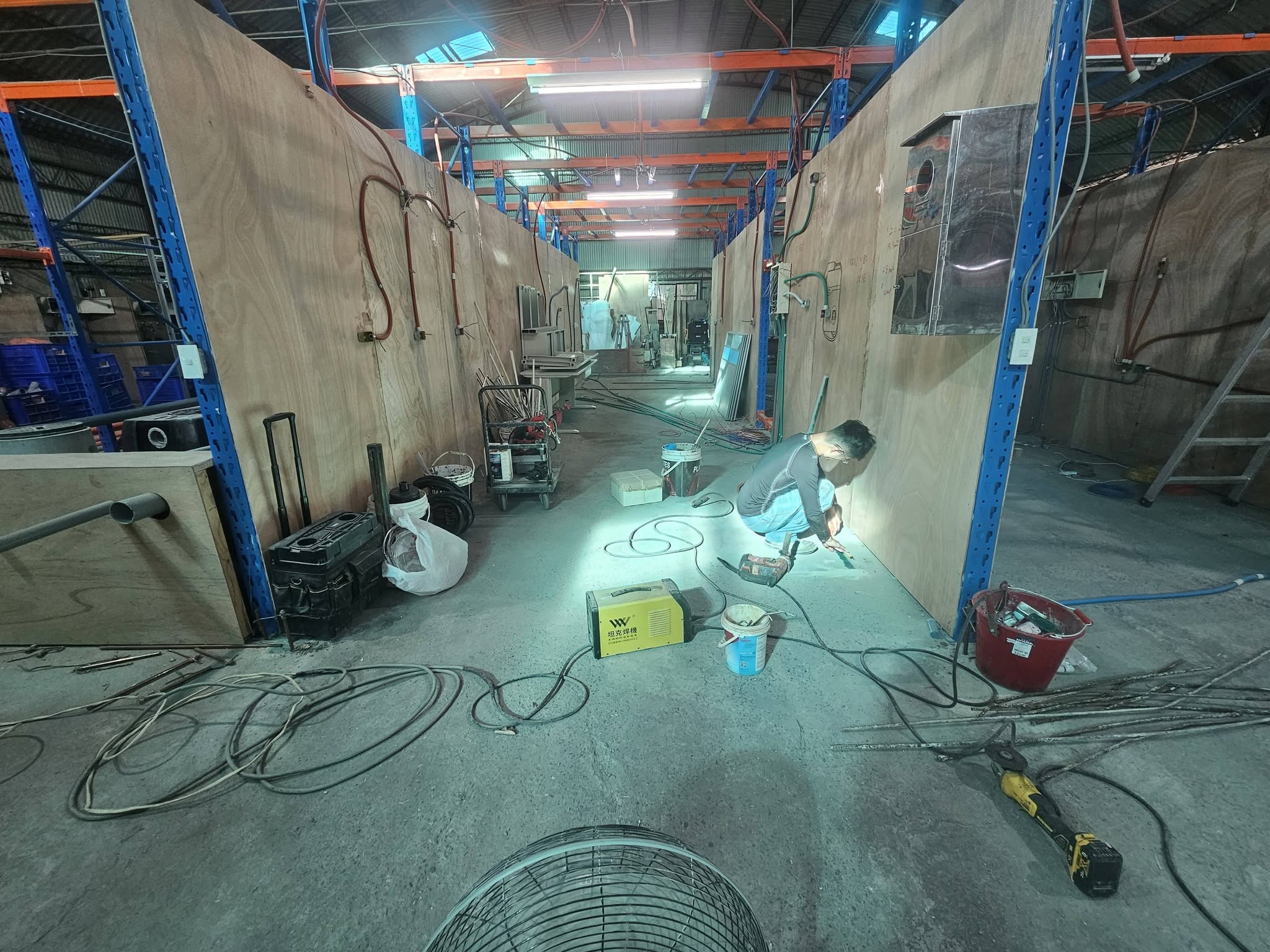 與學生一起用建築工地現場的鋼筋與水電之學習眉角｜原文照片 1